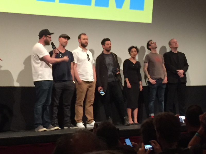 Seth Rogen introducing the cast and creative team behind Preacher